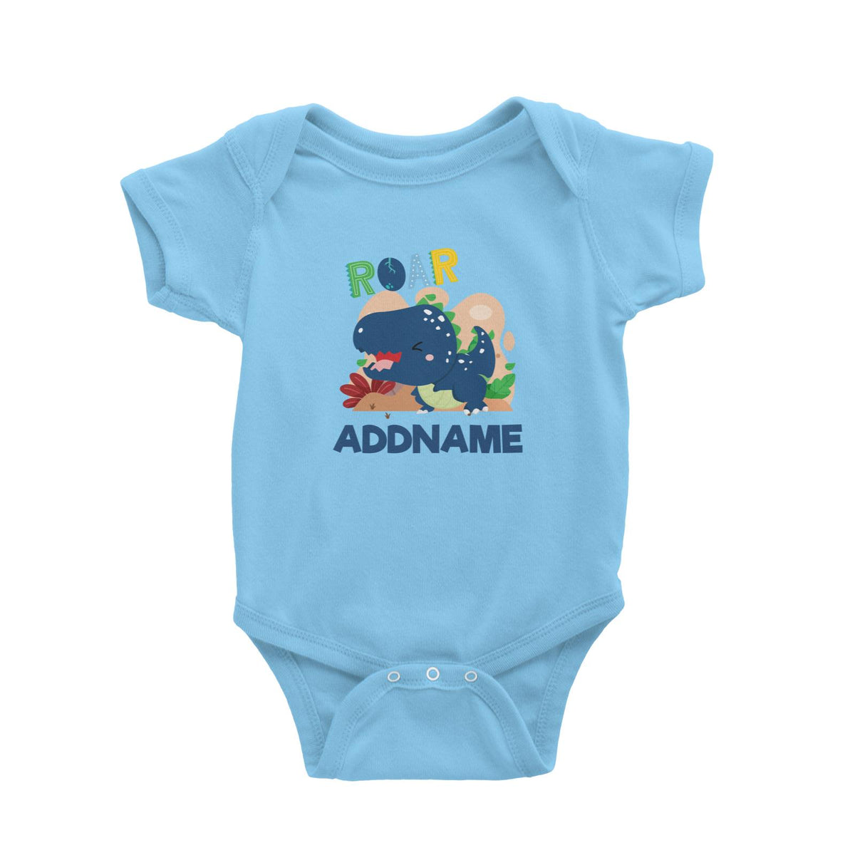 Cute Dino  Baby Romper