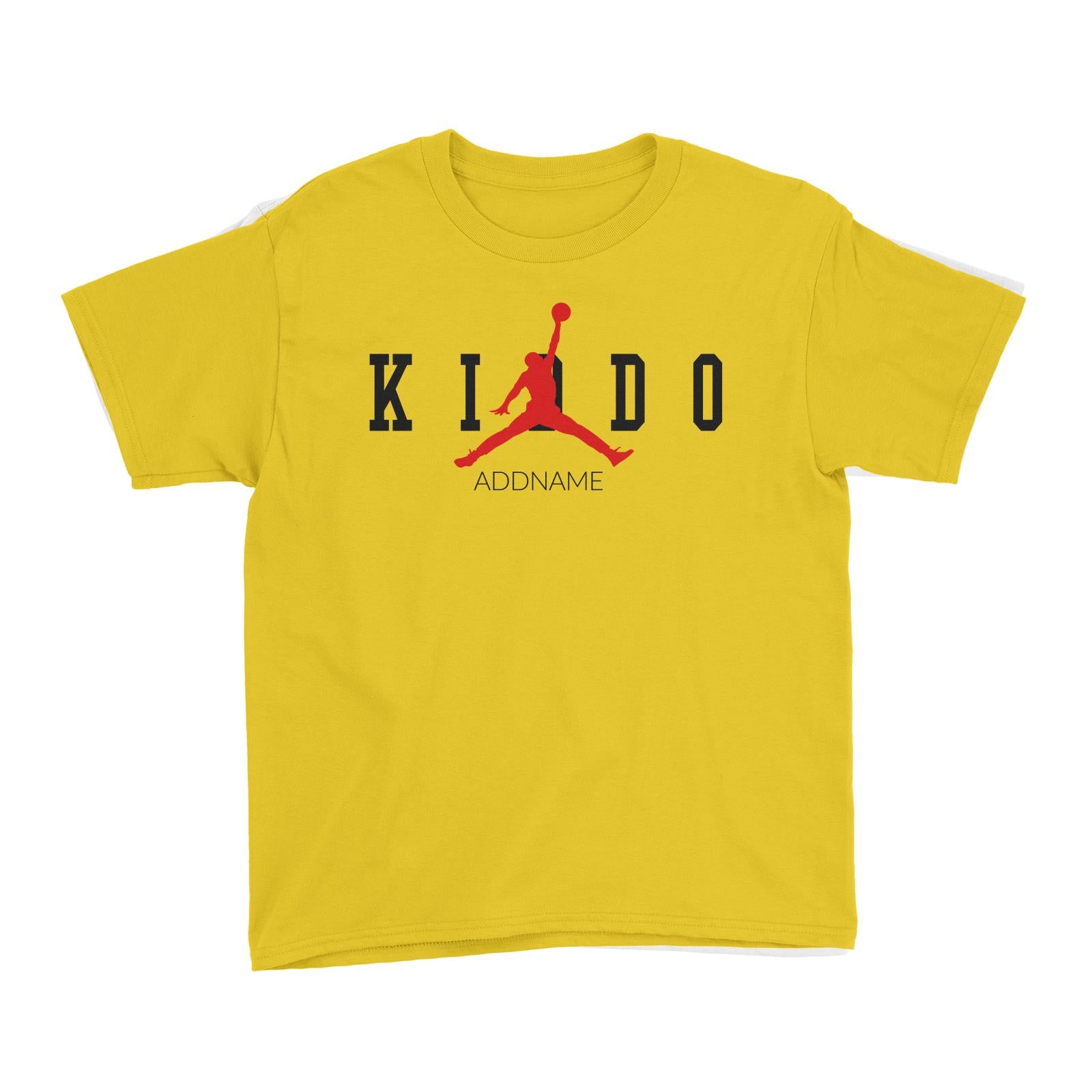 Streetwear Basketball Kiddo Addname Kid's T-Shirt