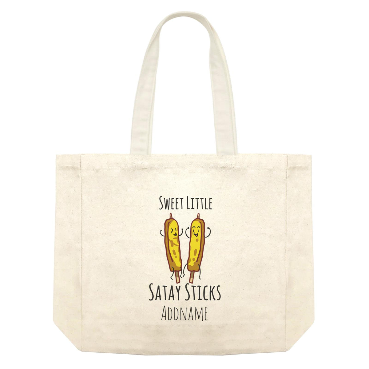 Raya Kuih Savoury Sweet Little Satay Sticks Addname Shopping Bag