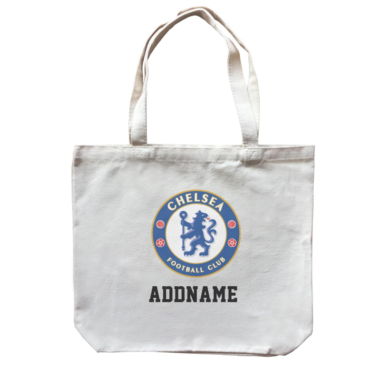 Chelsea Football Logo Addname Canvas Bag