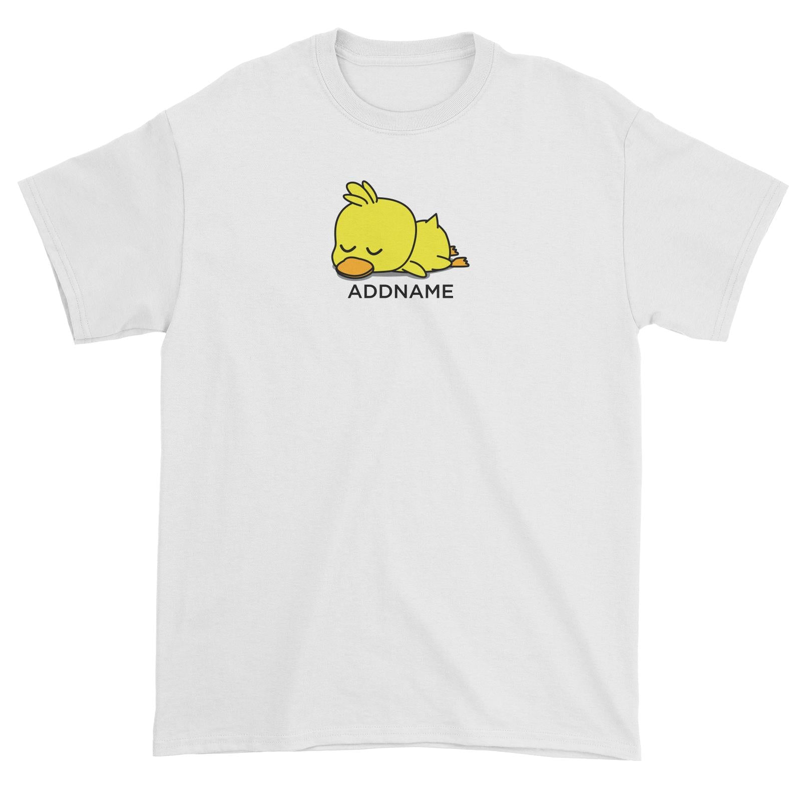 Lazy Duck Addname Unisex T-Shirt