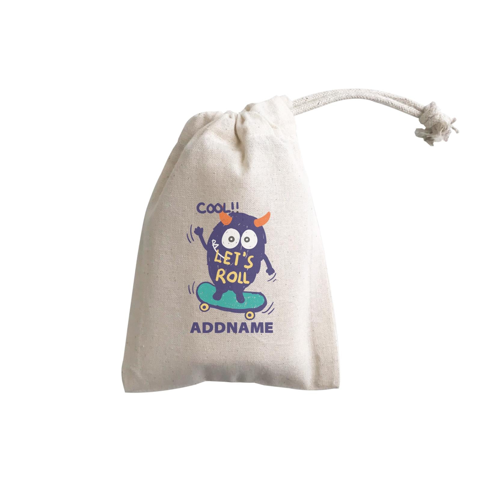 Cool Cute Monster Cool Let's Roll Monster Addname GP Gift Pouch