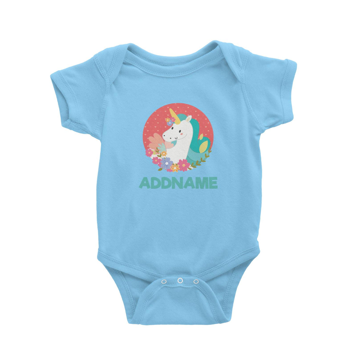 Fabulous Unicorn  Baby Romper