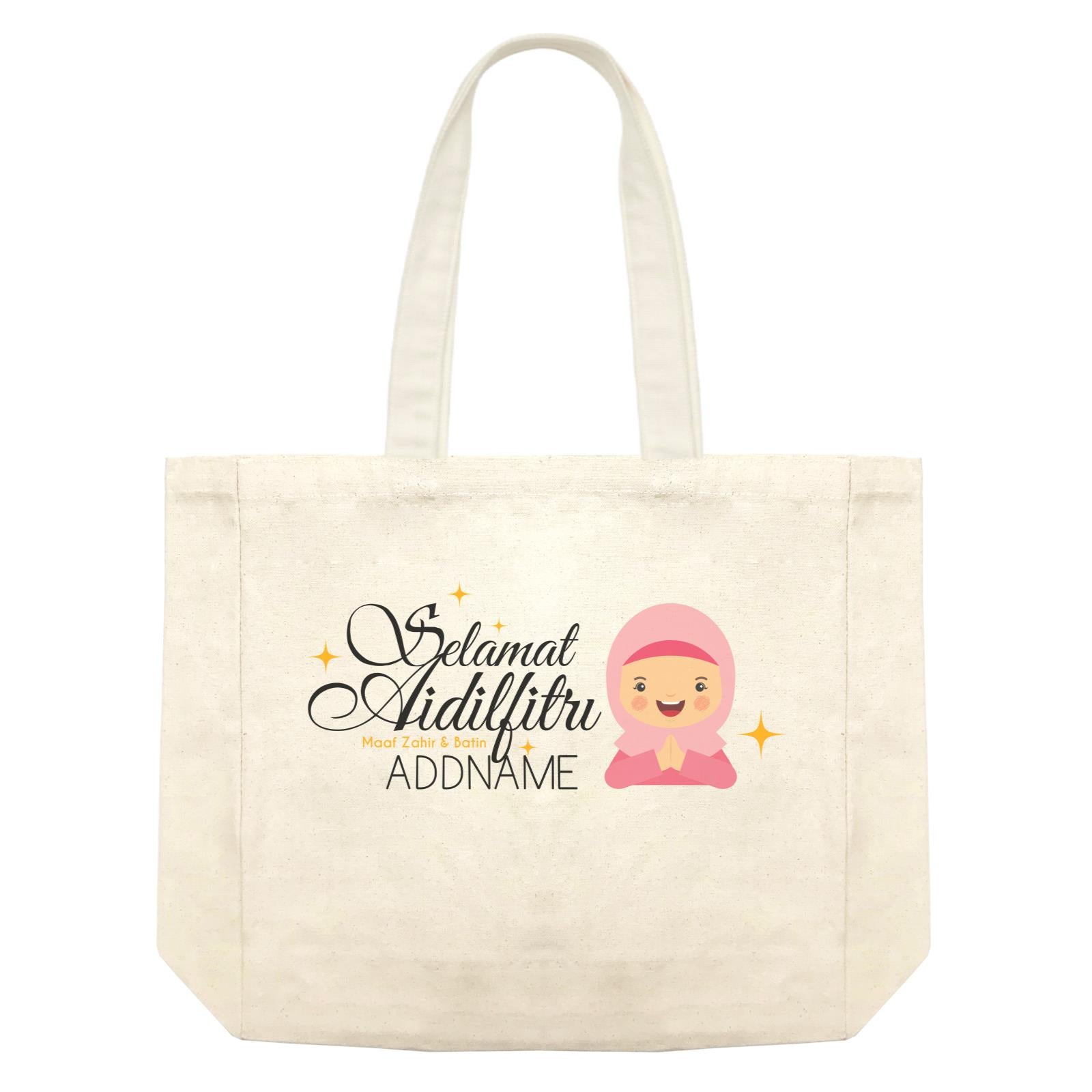 Selamat Aidilfitri Lady Shopping Bag