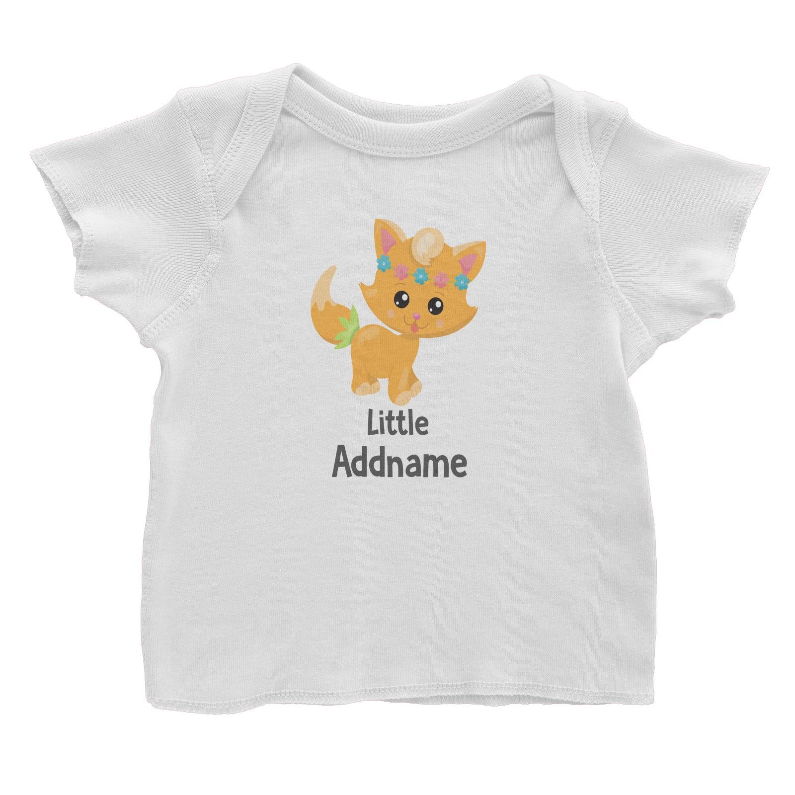 Spring Animals Cat Little Addanme Baby T-Shirt