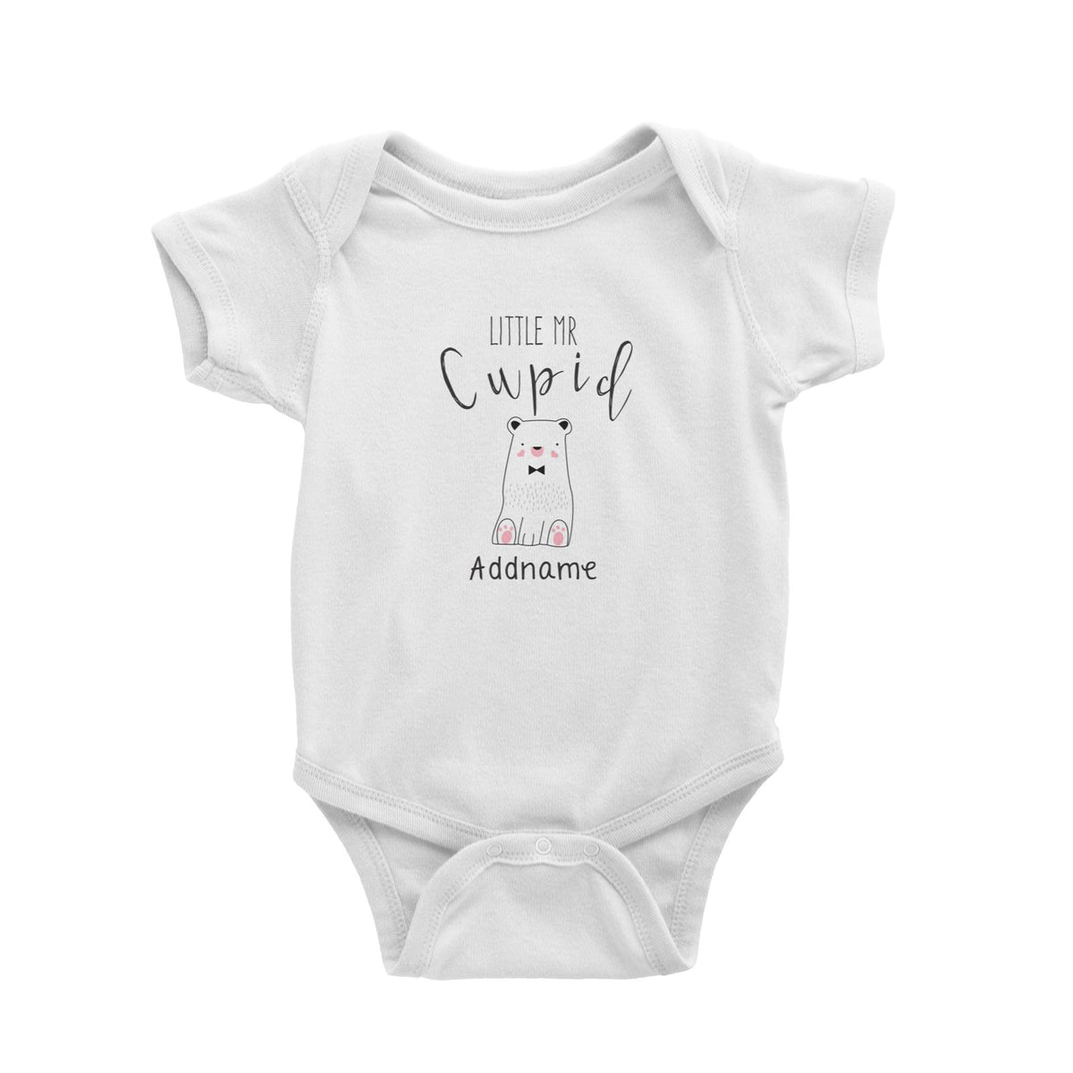 Cute Animals and Friends Series 2 Bear Little Mr Cupid Addname Baby Romper