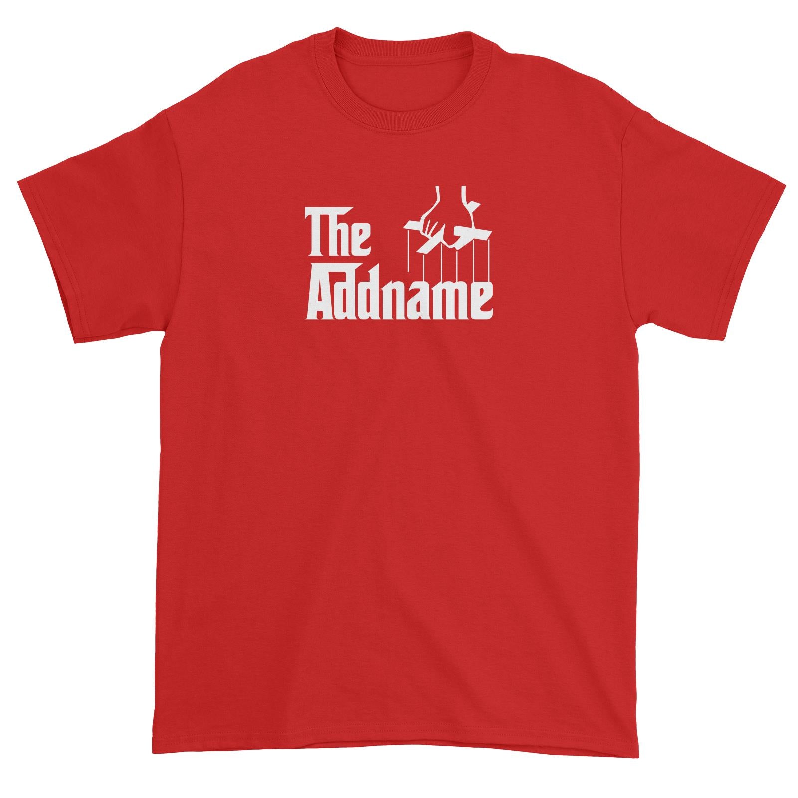 The Addname Unisex T-Shirt Godfather Matching Family Personalizable Designs