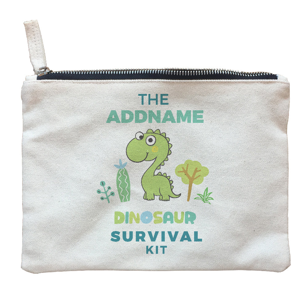 My Dinosaur Survival Kit Zipper Pouch