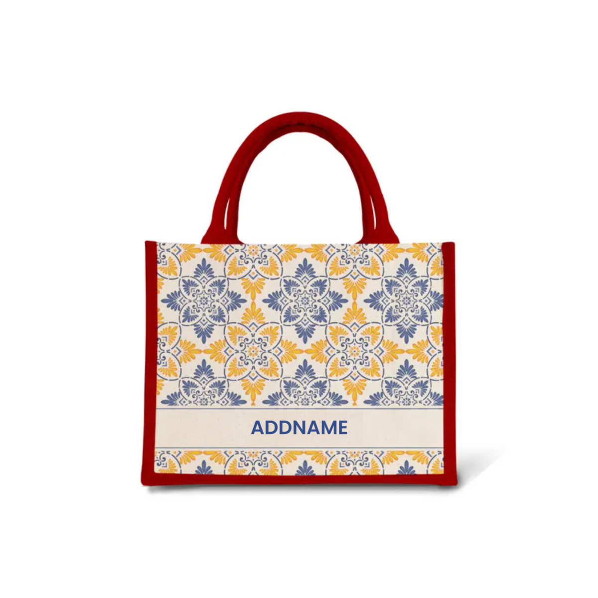 Moroccan Series - Butter Blue Jute Bags