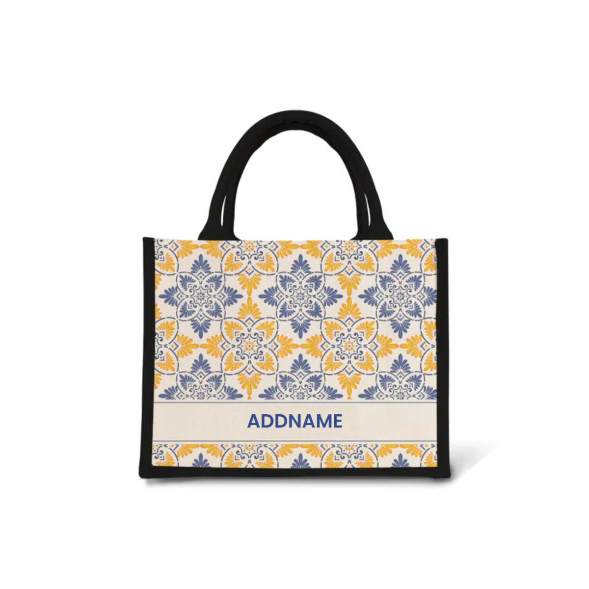 Moroccan Series - Butter Blue Jute Bags