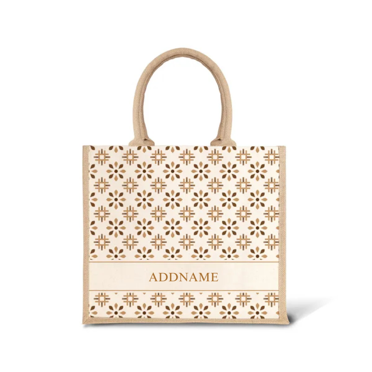 Moroccan Series - Tawny Brown Jute Bags