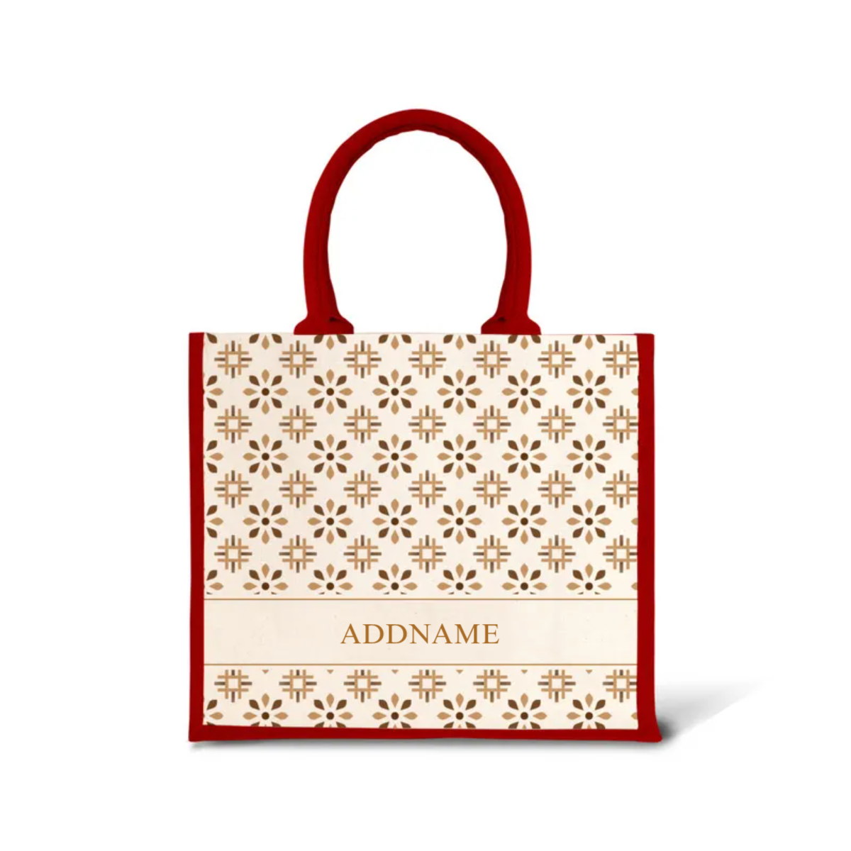 Moroccan Series - Tawny Brown Jute Bags