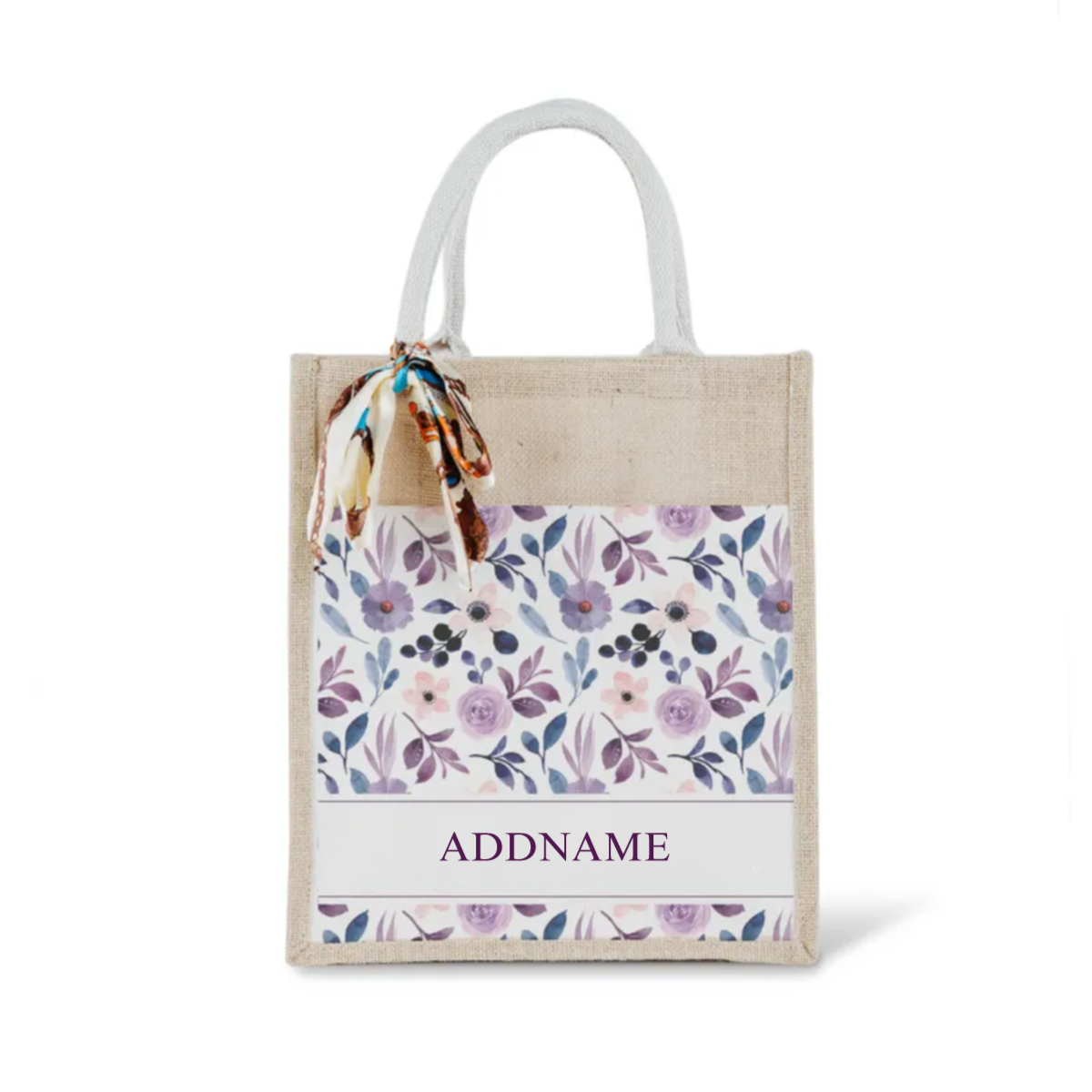 Laura Series - Violet Jute Bags