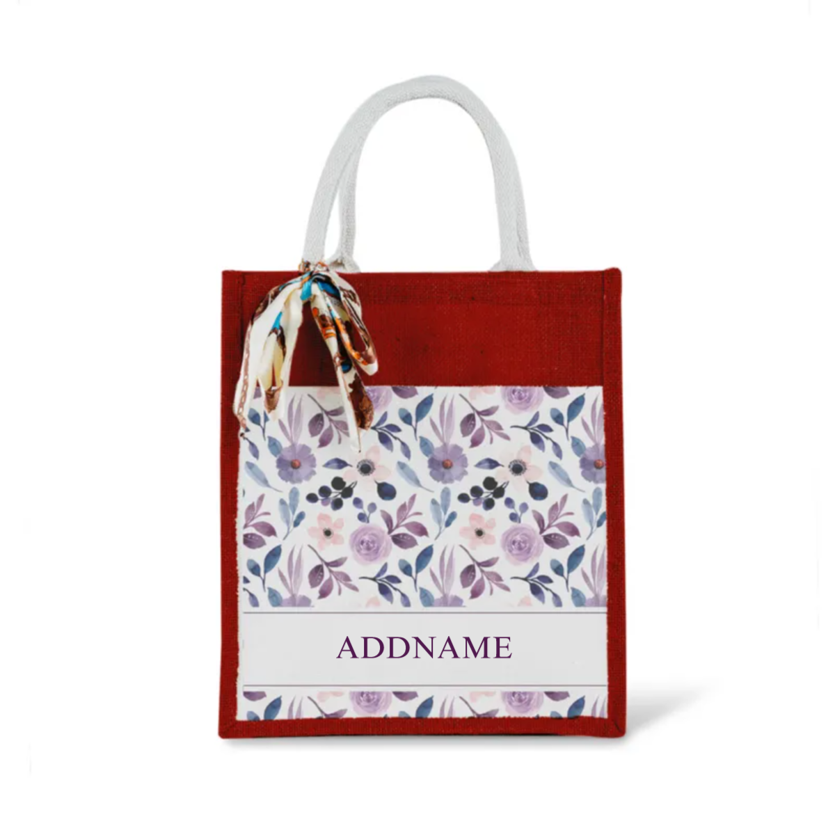 Laura Series - Violet Jute Bags