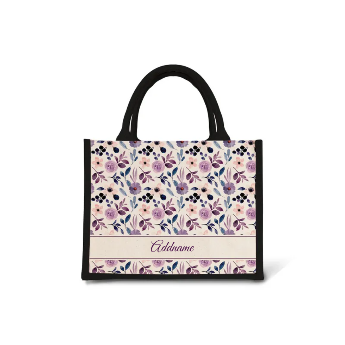 Laura Series - Violet Jute Bags