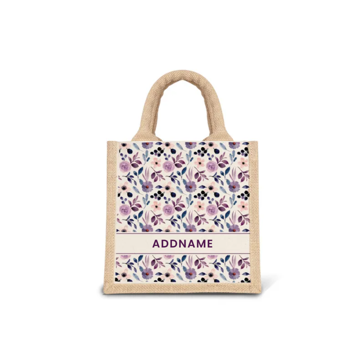 Laura Series - Violet Jute Bags