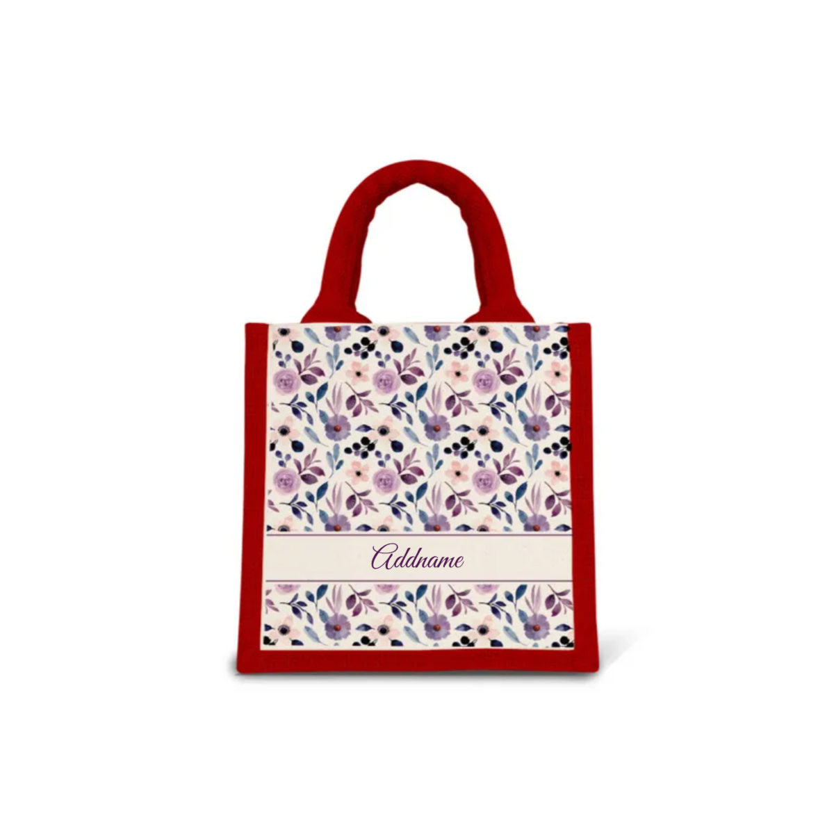 Laura Series - Violet Jute Bags