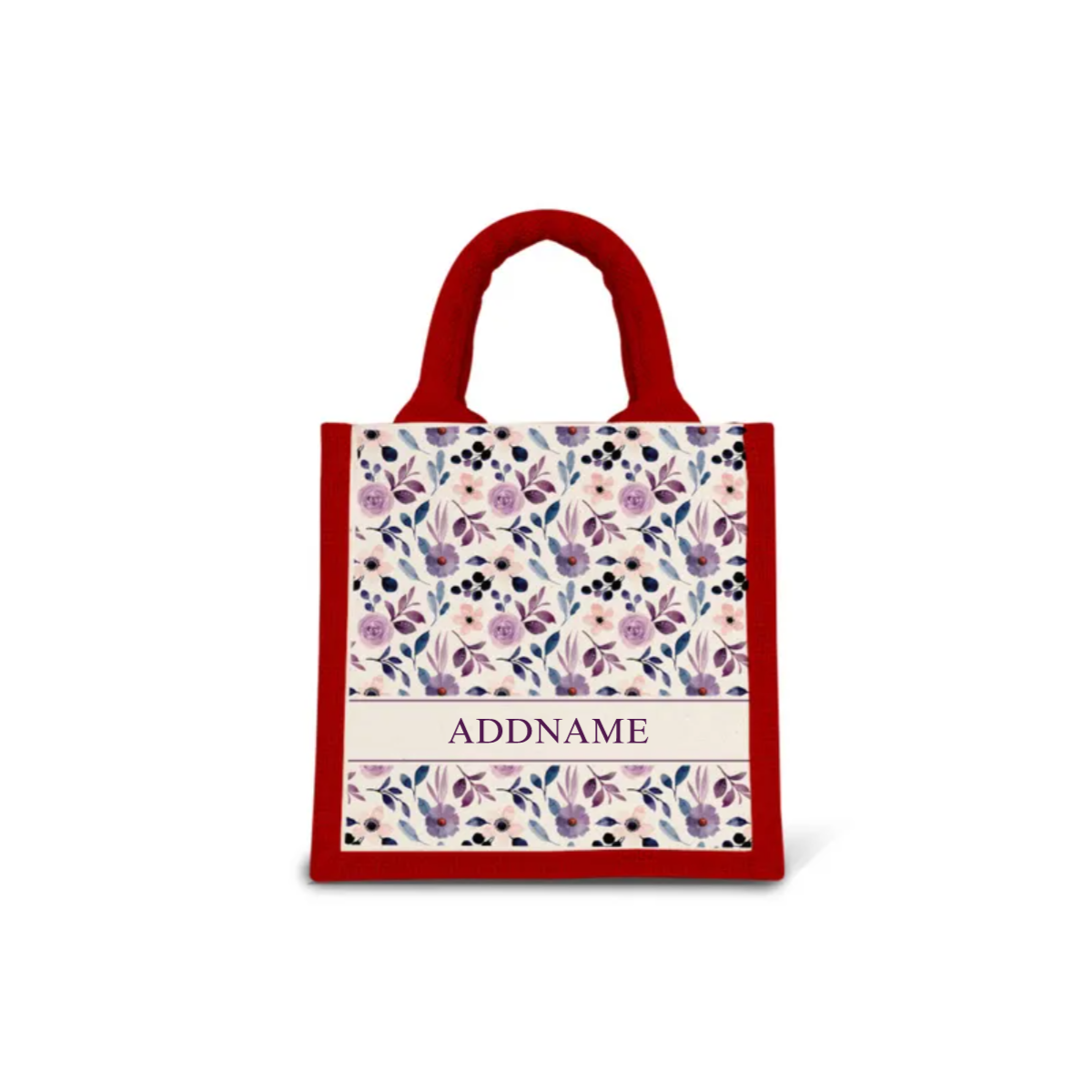 Laura Series - Violet Jute Bags