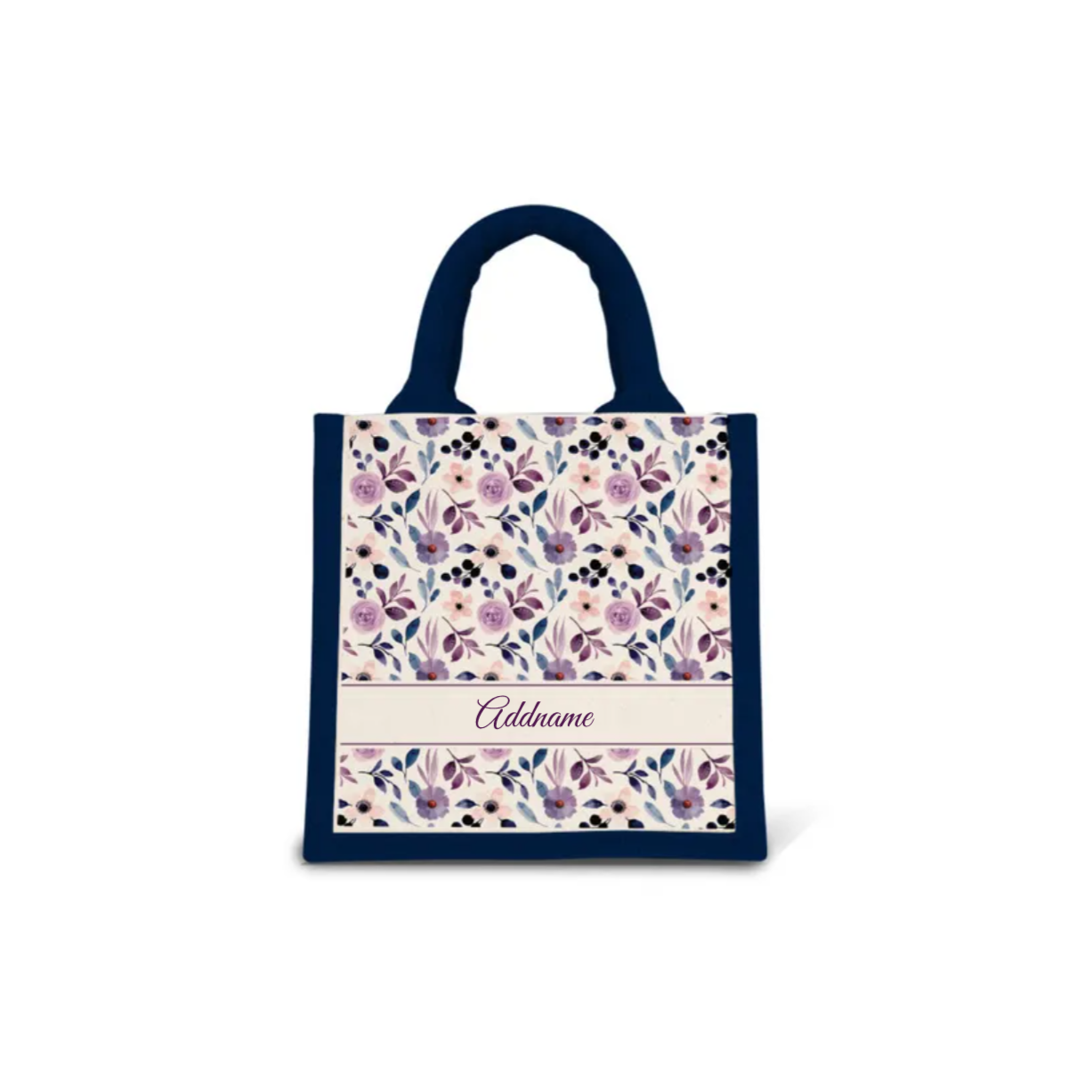 Laura Series - Violet Jute Bags