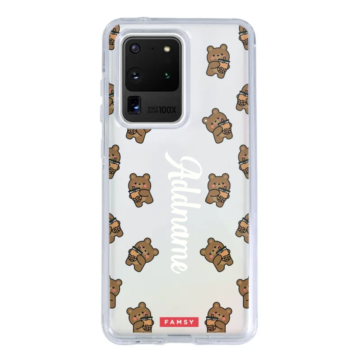 Spirit Animal Series - Thirsty Teddy Samsung/Huawei Case