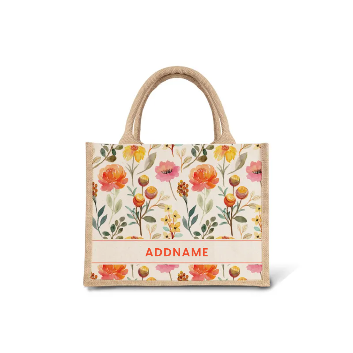 Laura Series - Carnelian Jute Bags