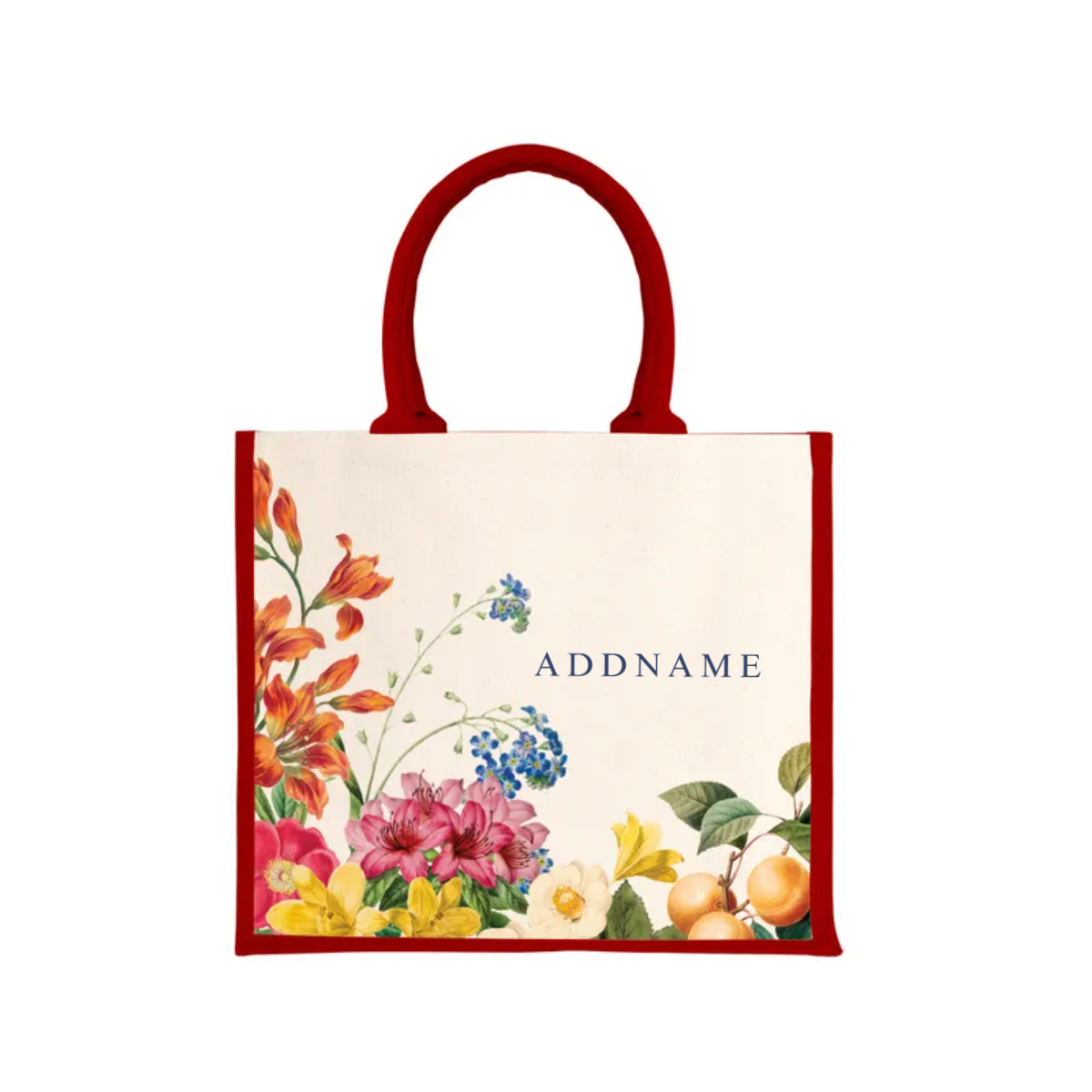 Countless Blessings Series - Red Jute Bag