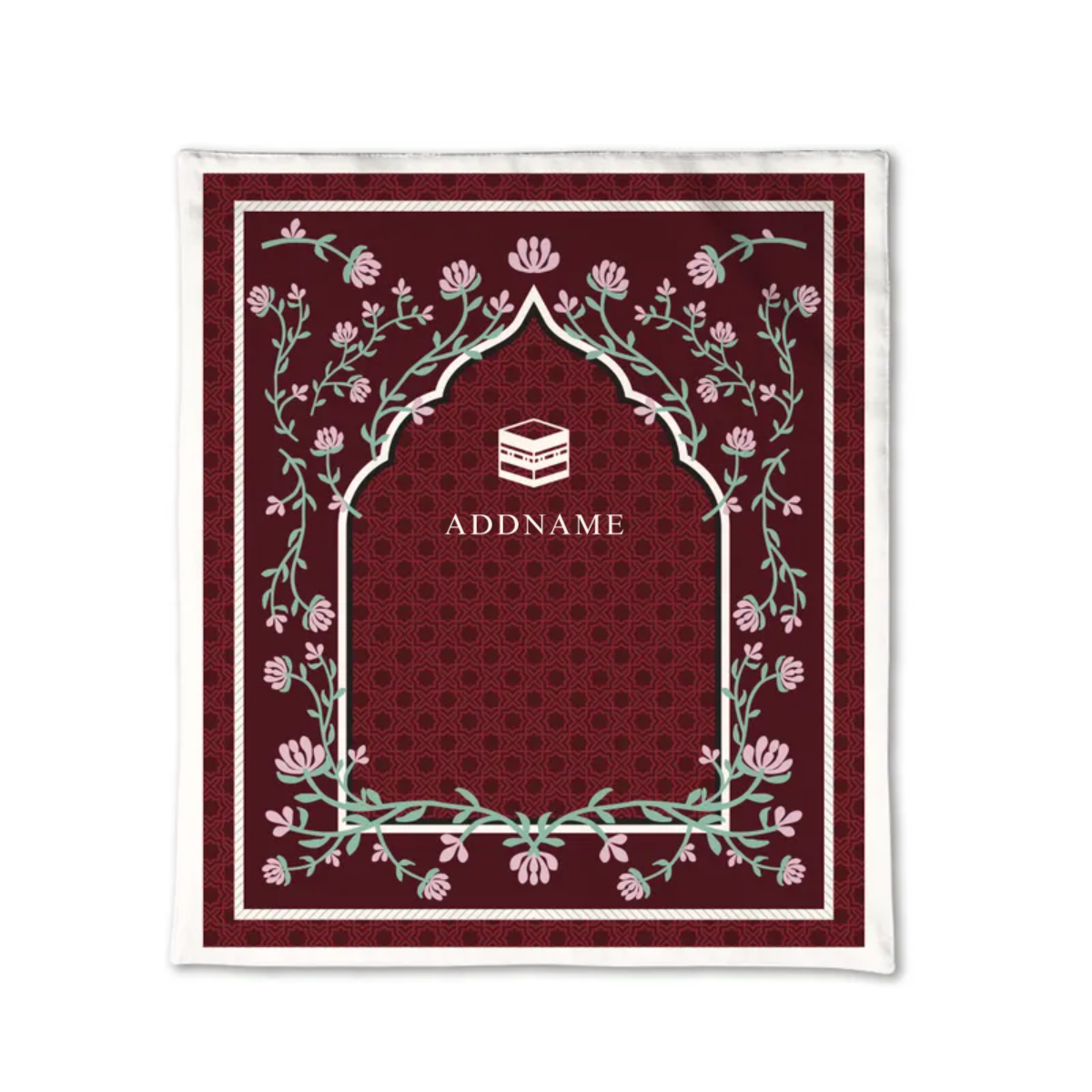 Dang Anum Series - Ancient Maroon Prayer Mat