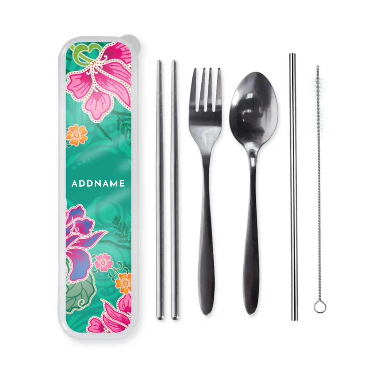 Modern Mahsuri Series - Legend Green Cutlery Set