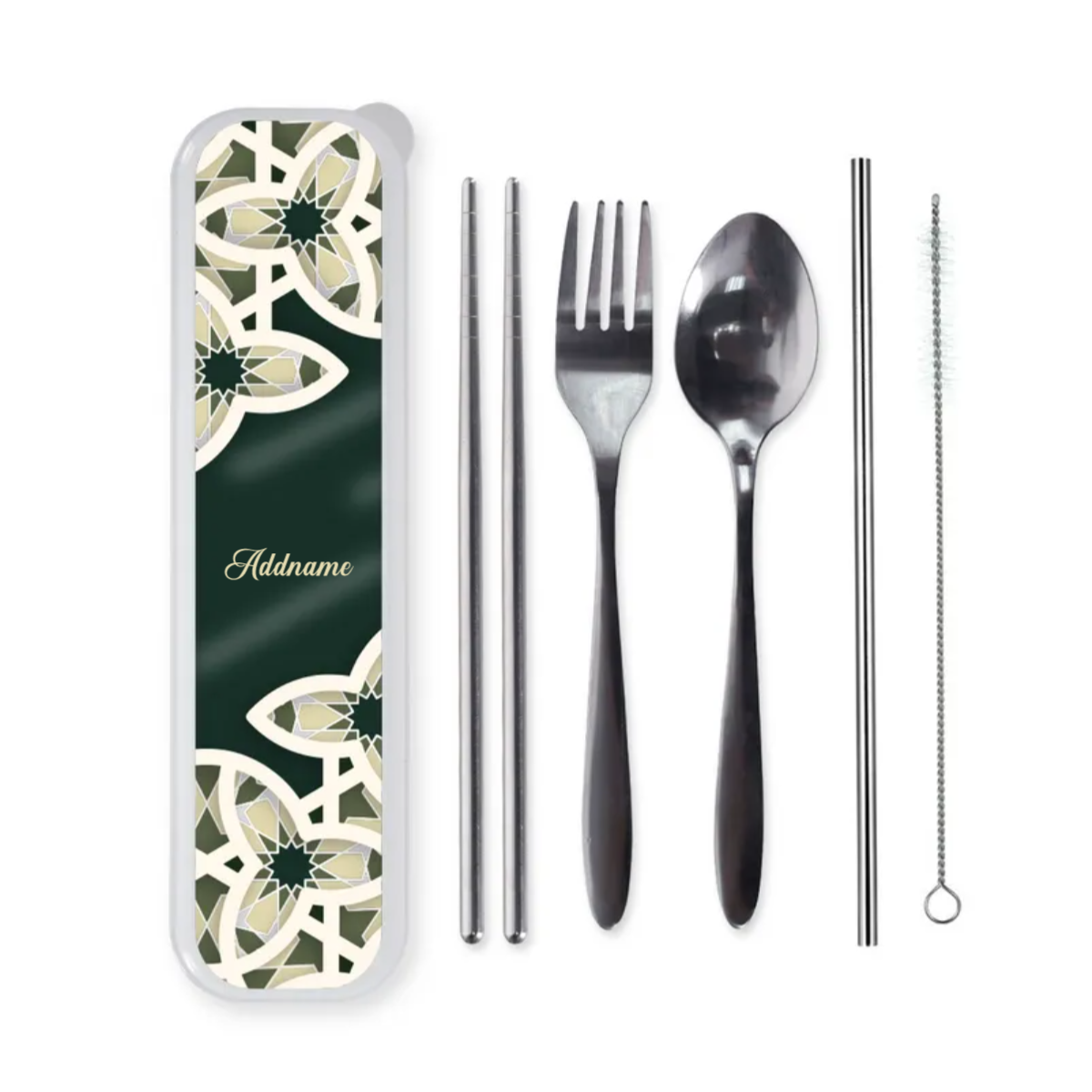 Ratu Series- Green Cutlery Set
