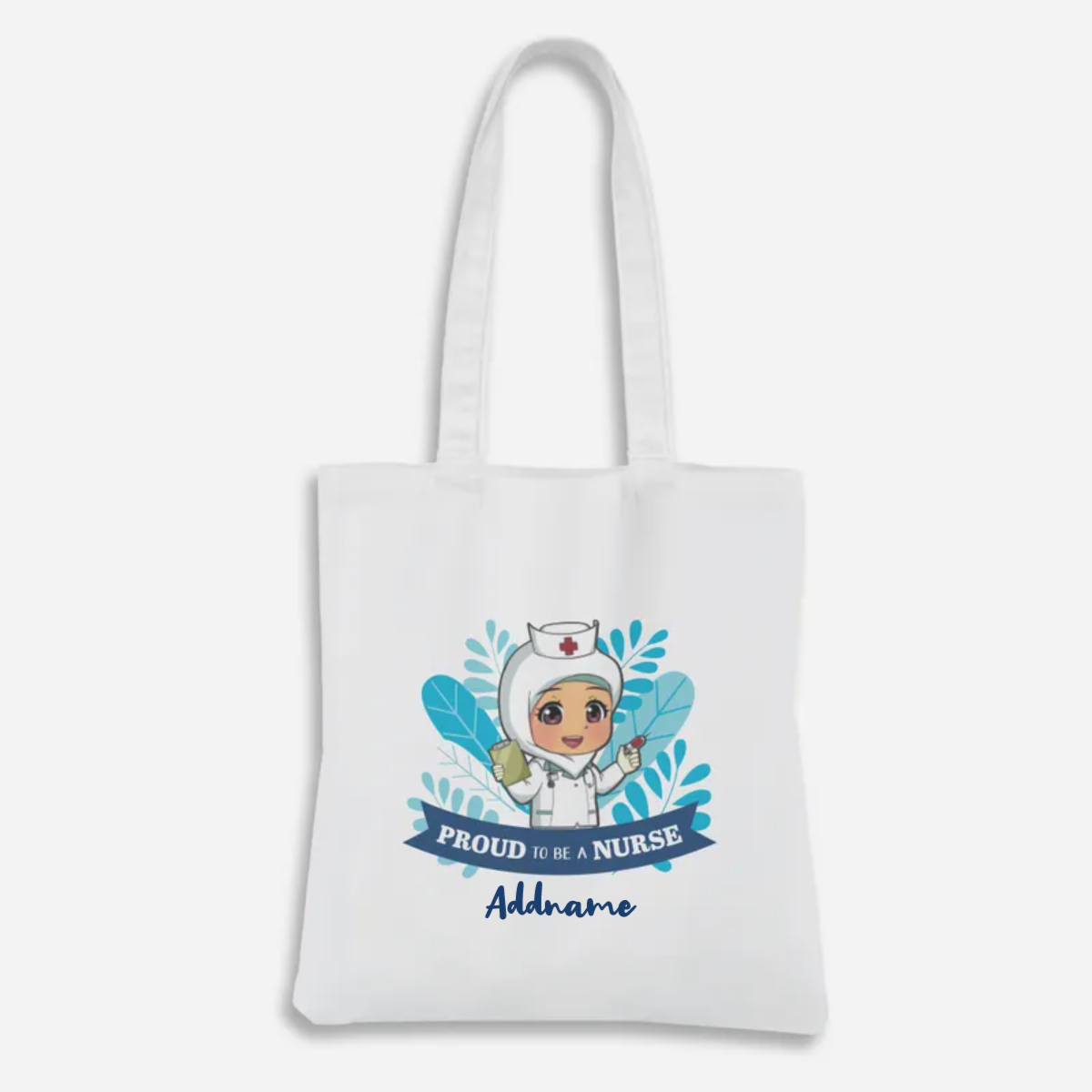 Nurse Series - White Canvas Bag