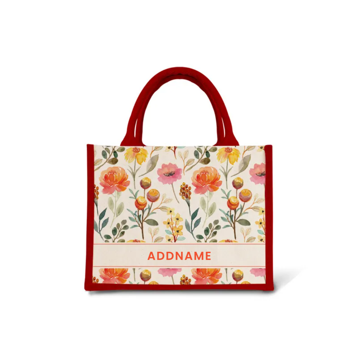 Laura Series - Carnelian Jute Bags