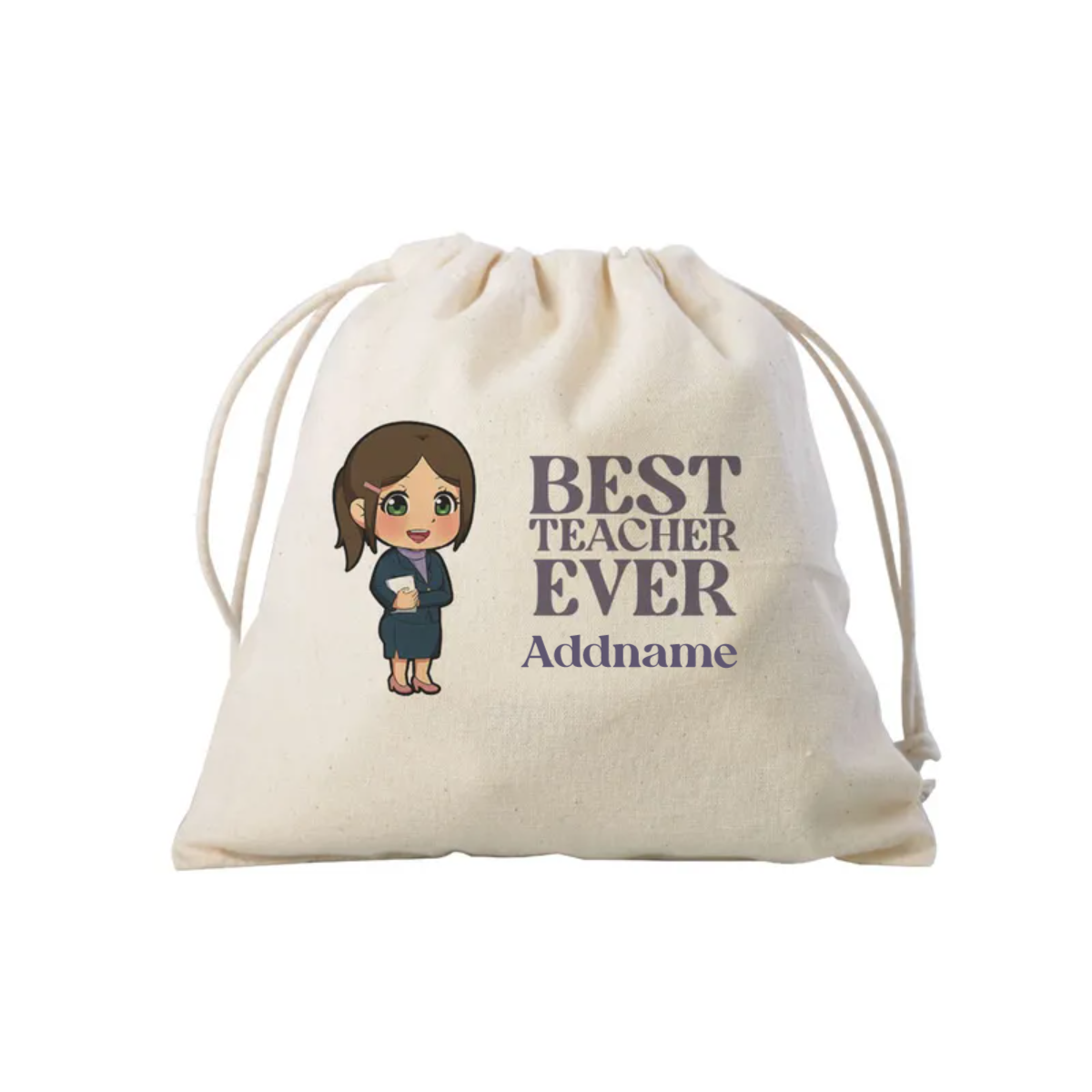 Chibi Best Teacher Ever Pastel Melody - Satchel