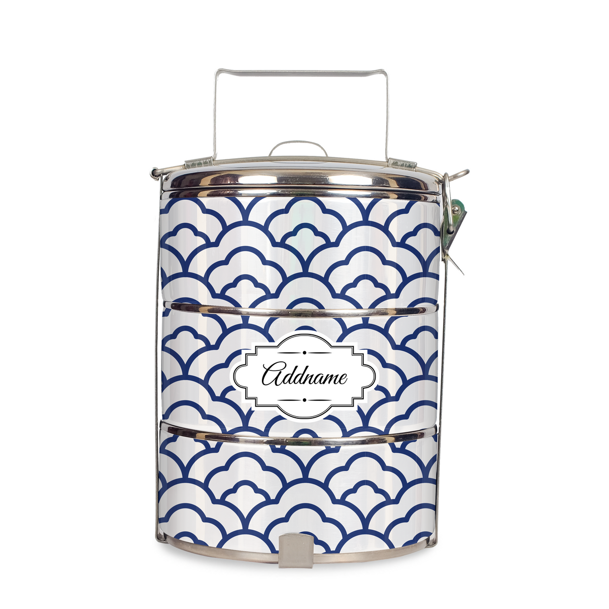 Japanese Pattern Tiffin Carrier