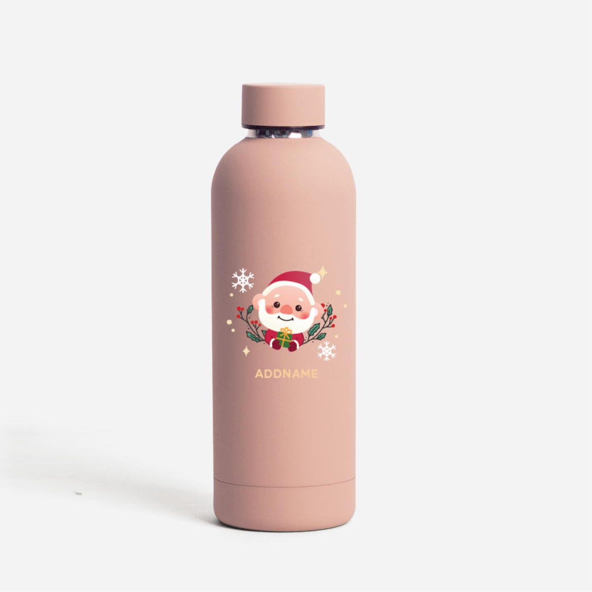 Christmas Cute Animal Series Mizu -  Santa Dusty Pink