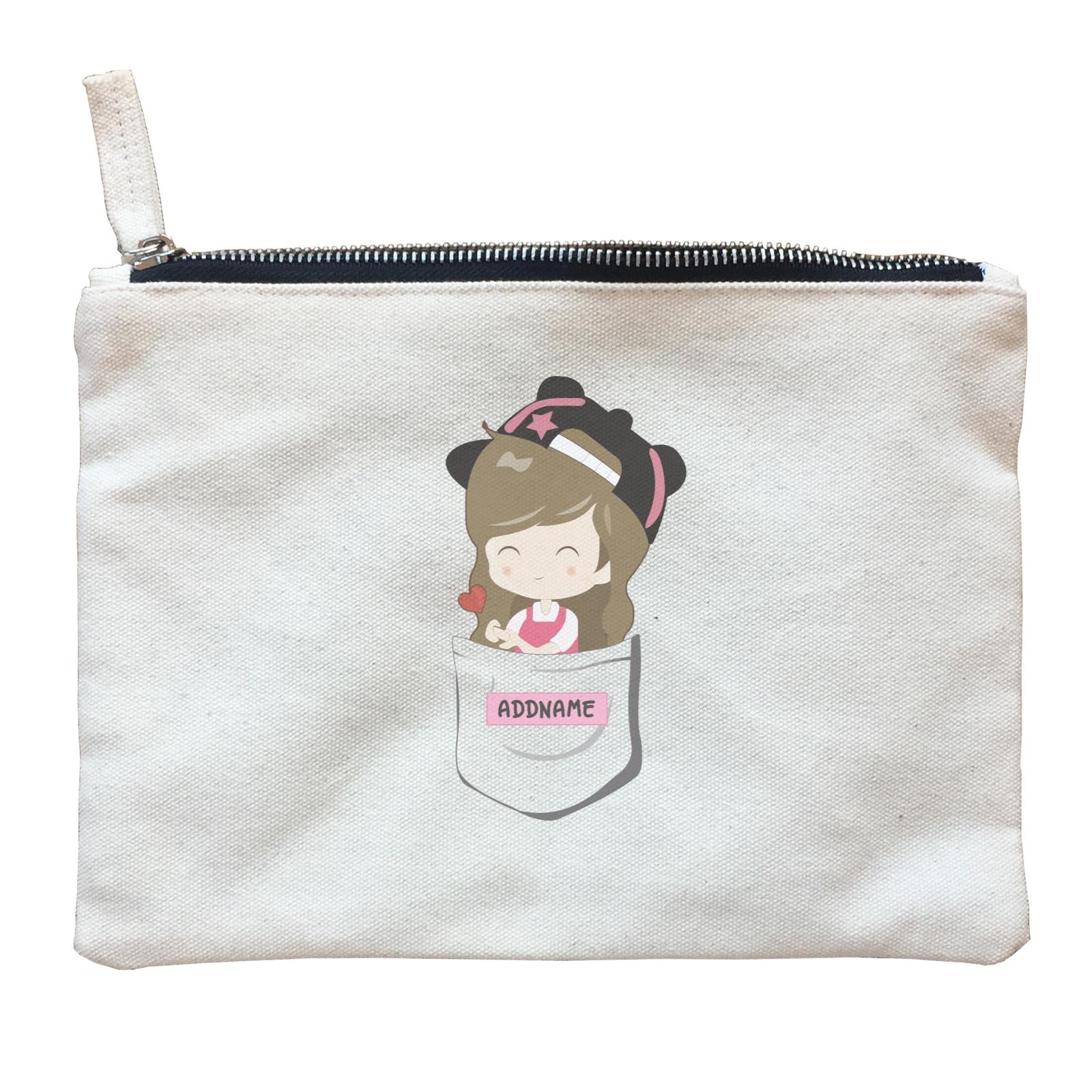 Love Family Pocket Mommy Addname  Accessories Zipper Pouch