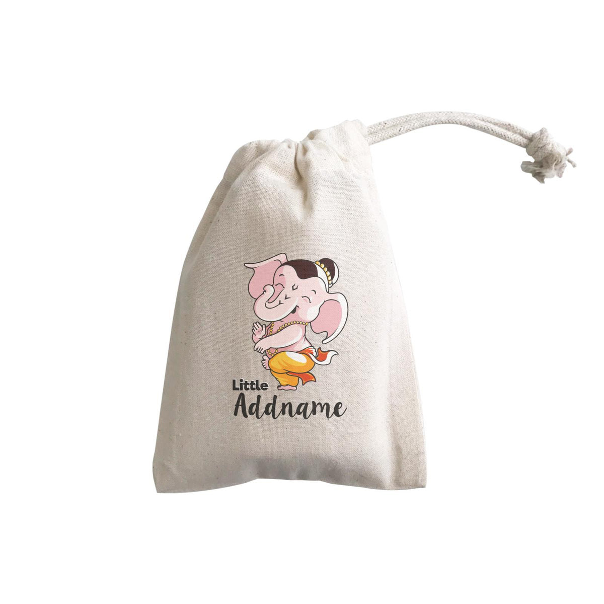 Cute Dancing Ganesha Little Addname GP Gift Pouch