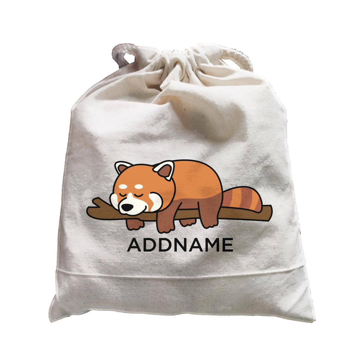 Lazy Red Panda Addname Satchel