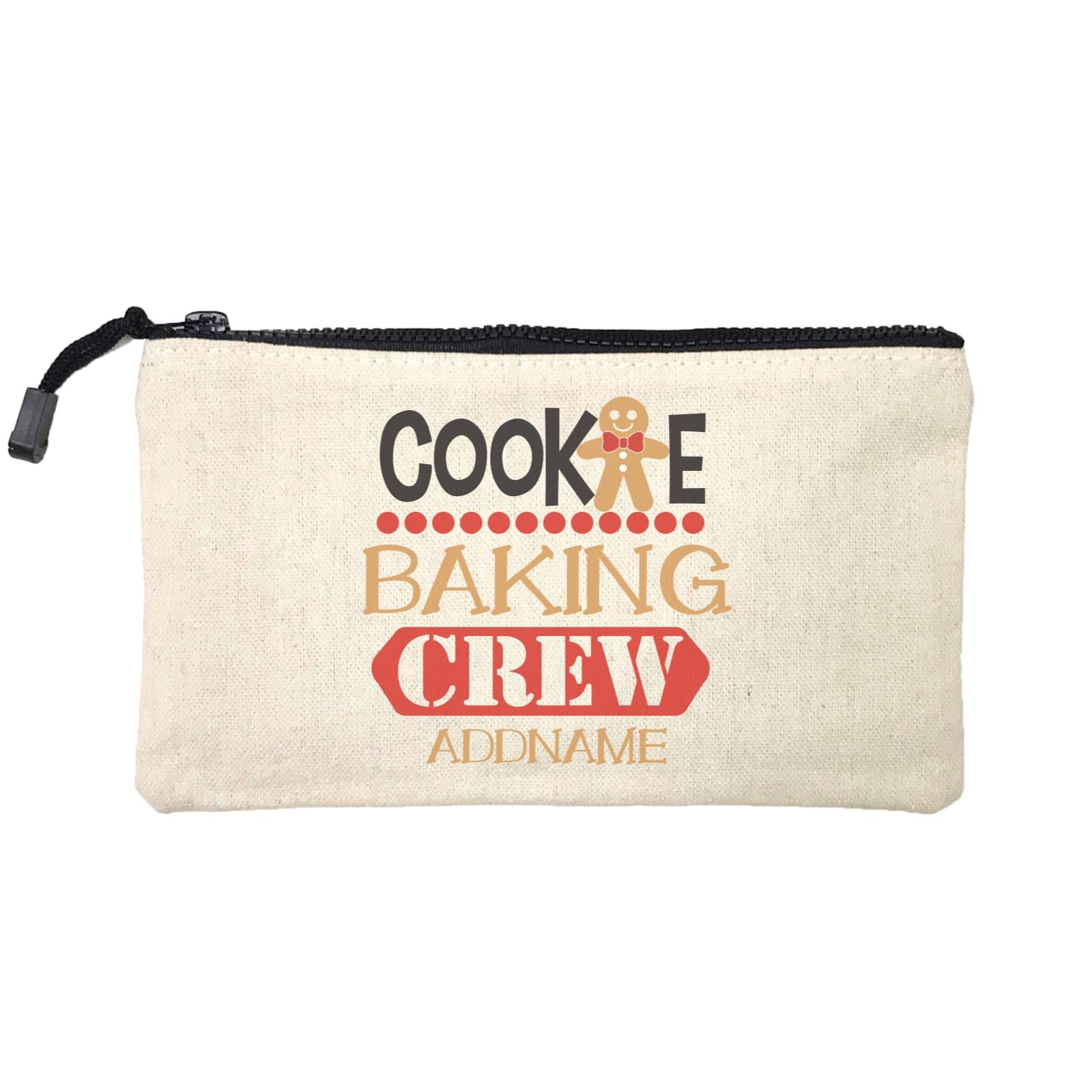 Xmas Cookie Baking Crew Mini Accessories Stationery Pouch