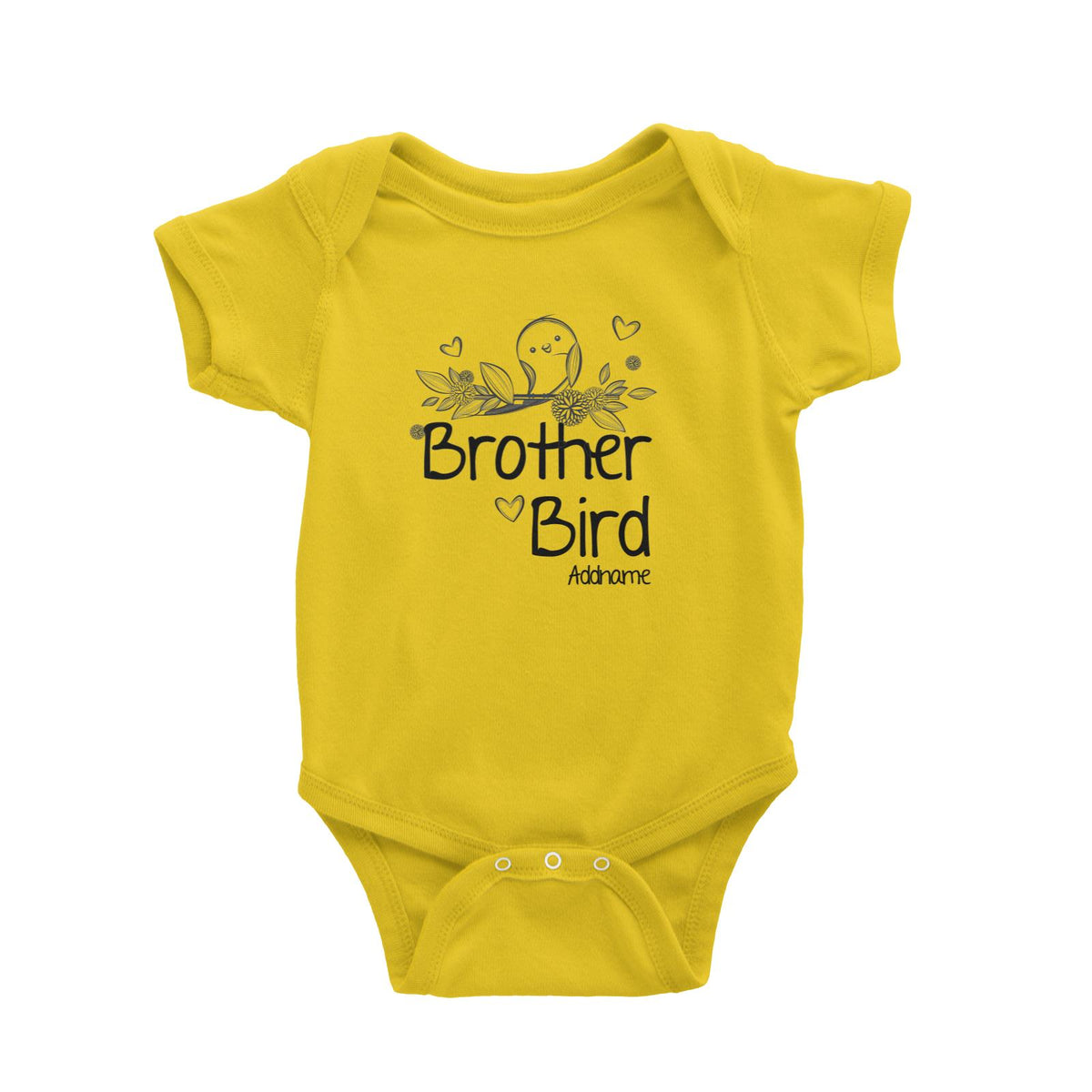 Brother Bird Baby Romper