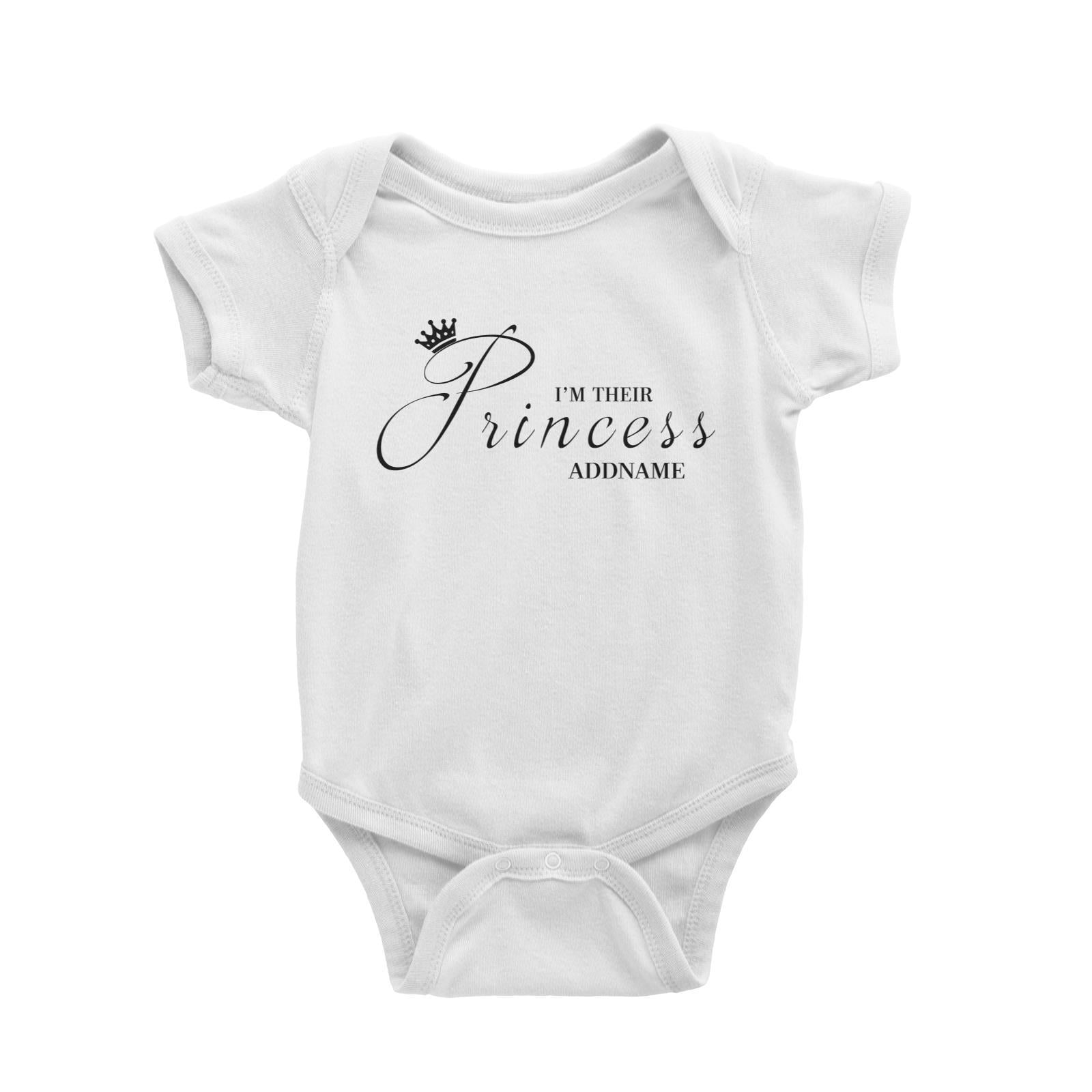 Royal I'm Their Princess (FLASH DEAL) Matching Family Baby Romper
