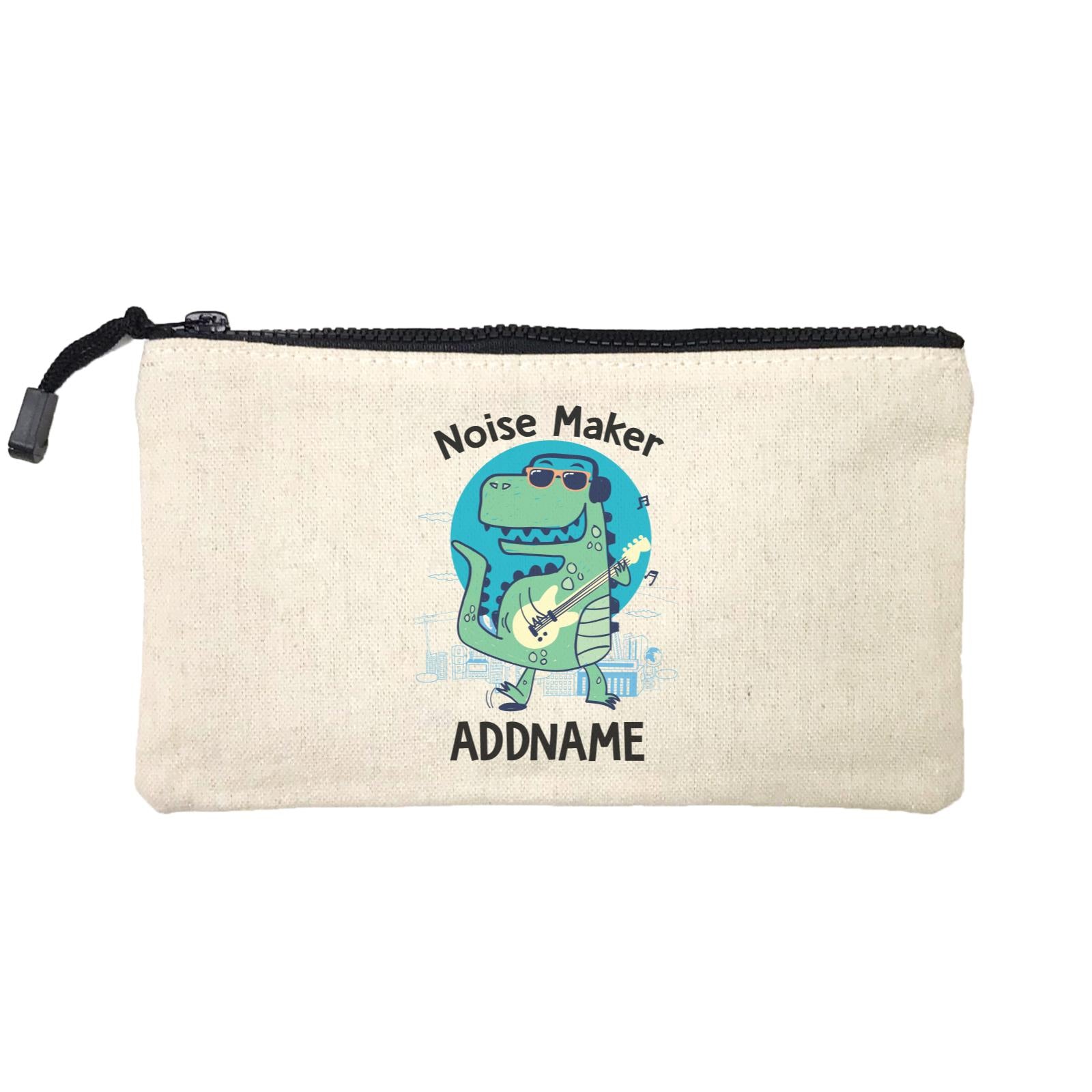 Cool Vibrant Series Noise Maker Rockstar Dinosaur Addname Mini Accessories Stationery Pouch