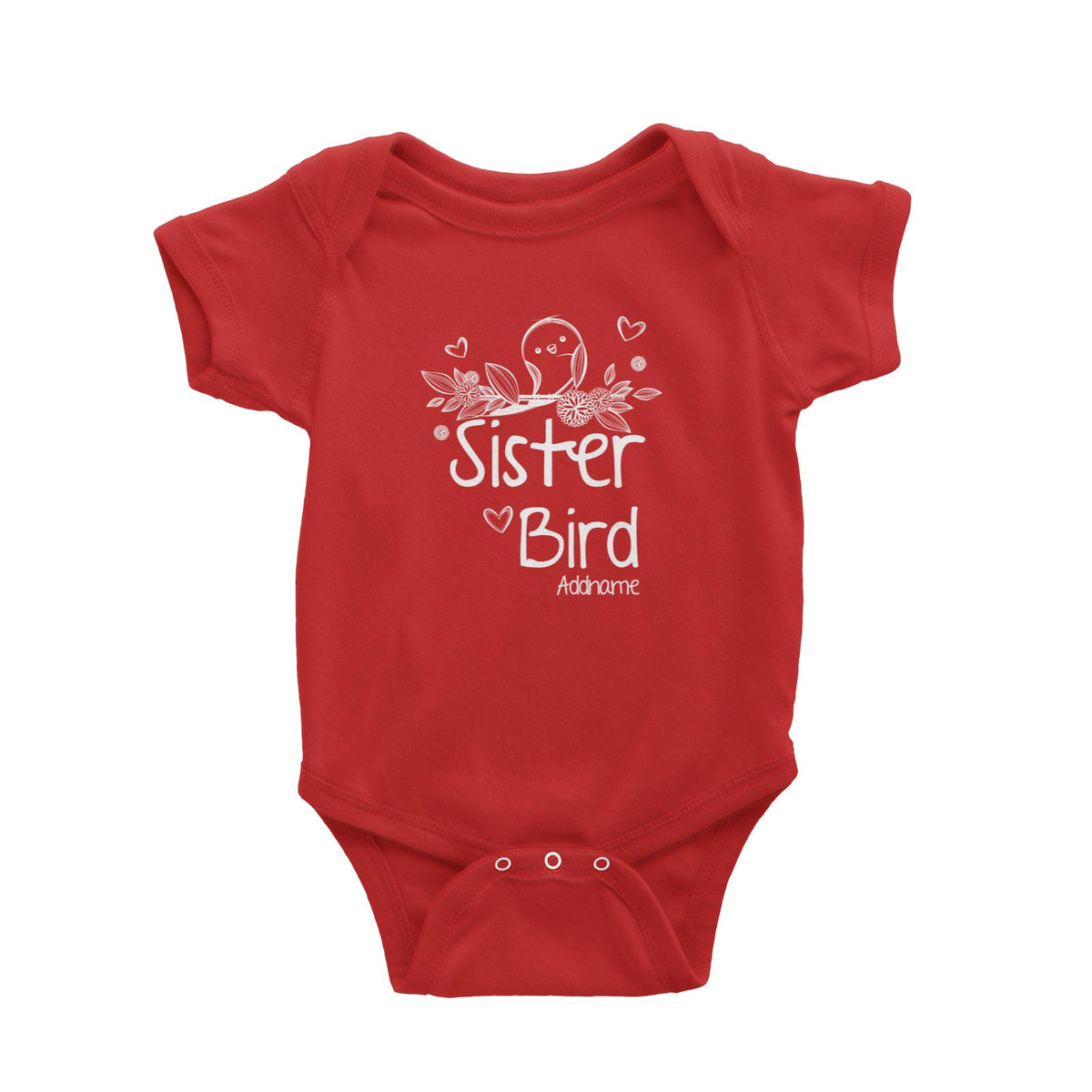 Sister Bird Baby Romper