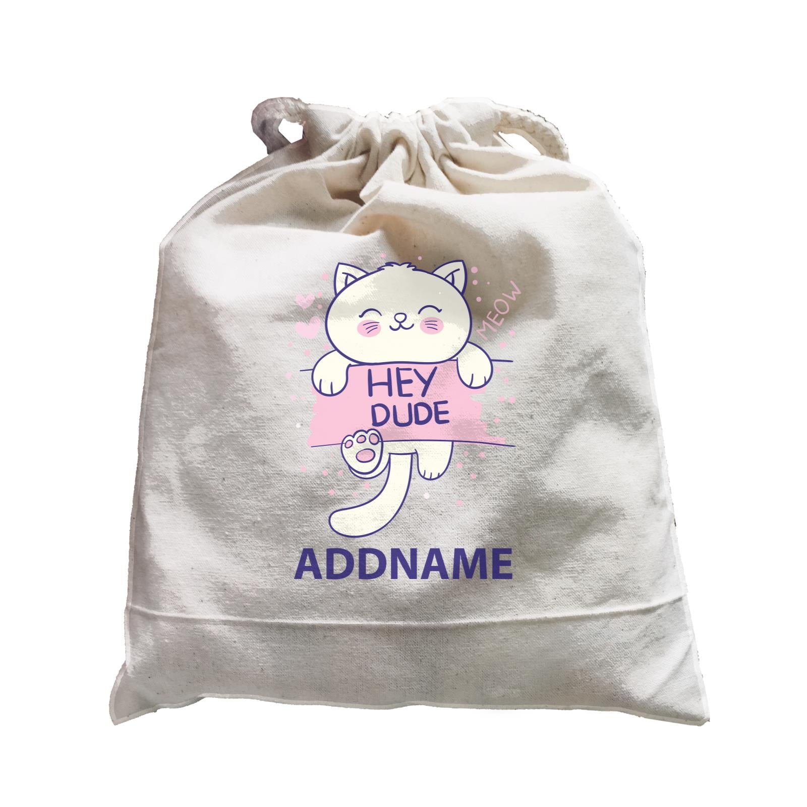 Cool Cute Animals Cats Hey Dude Addname Satchel