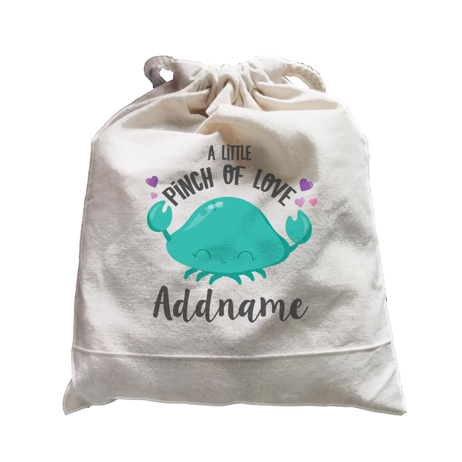 Cute Sea Animals A Little Pinch Of Love Crab Addname Satchel