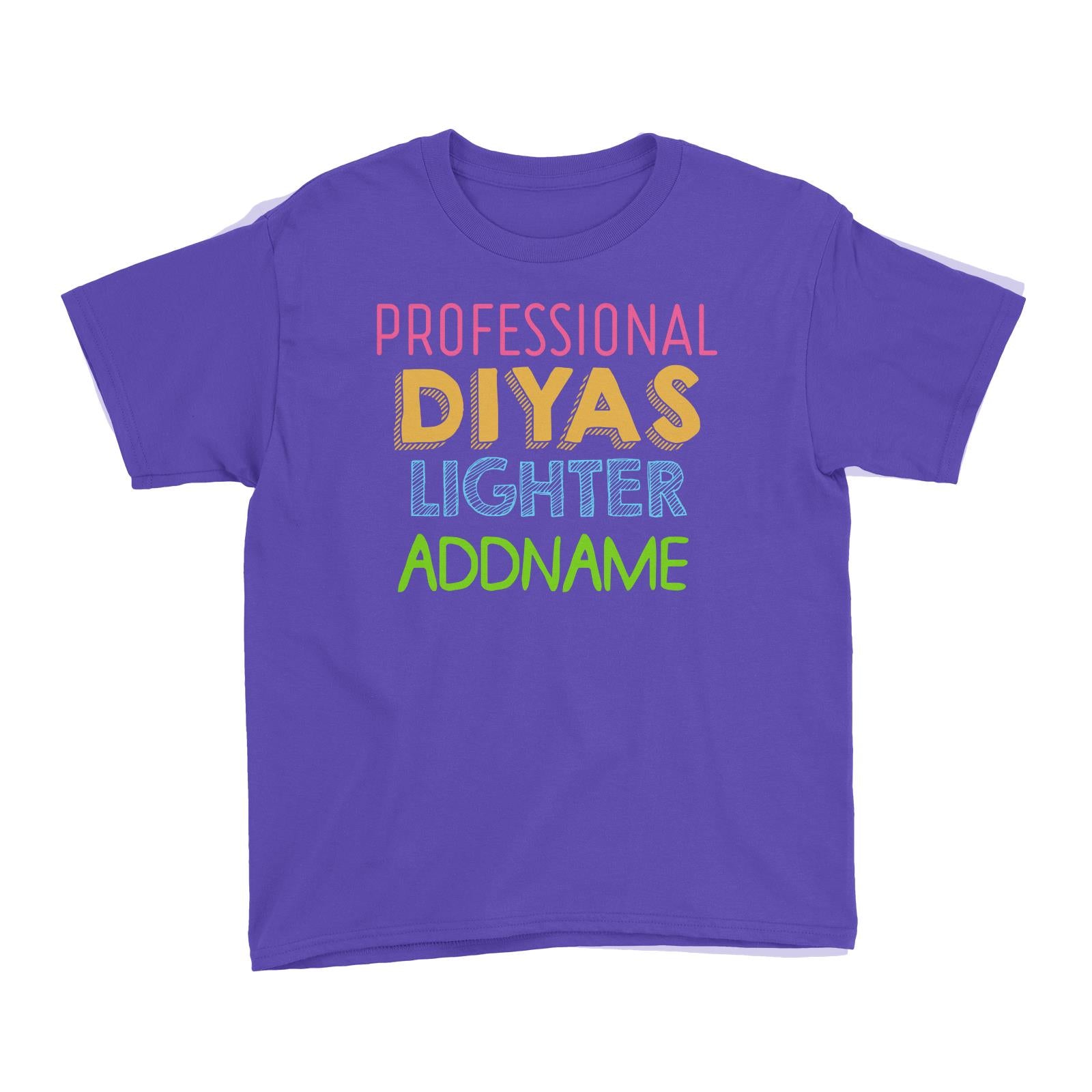 Professional Diyas Lighter Addname Kid's T-Shirt