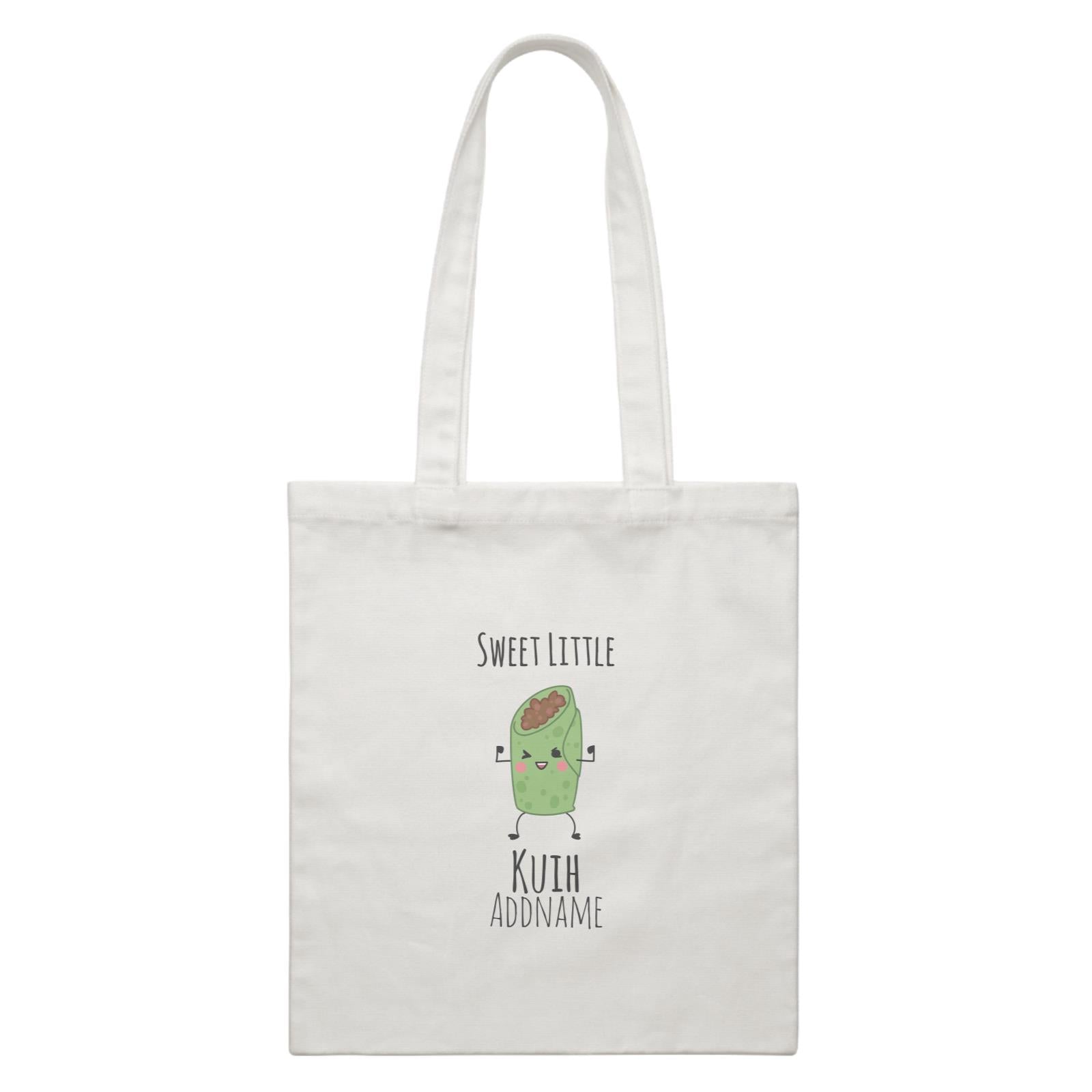 Raya Kuih Sweet 2 Sweet Little Kuih Addname White Canvas Bag