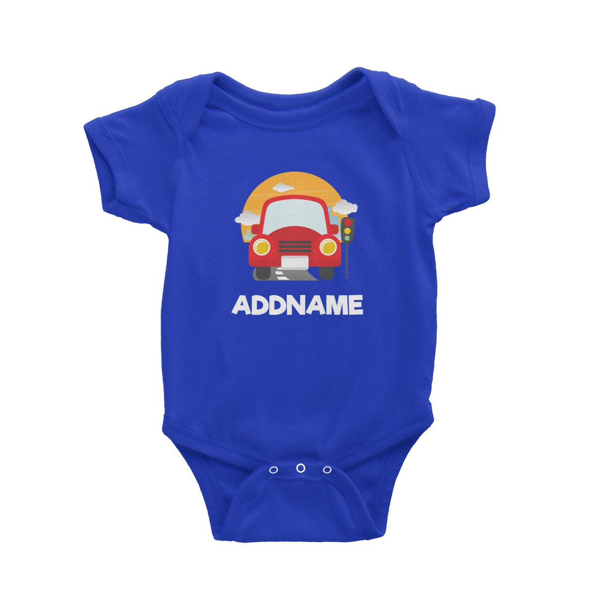 Cute Cars  Baby Romper