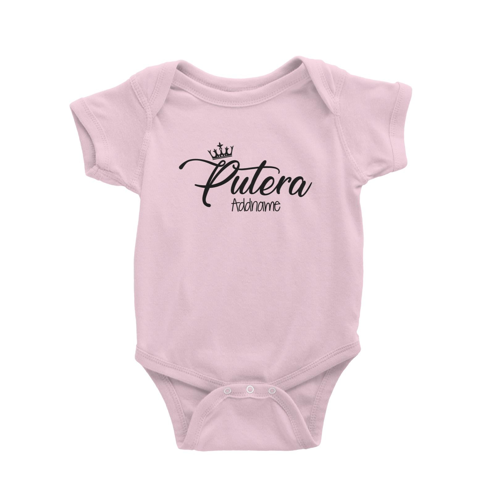 Putera with Crown Baby Romper