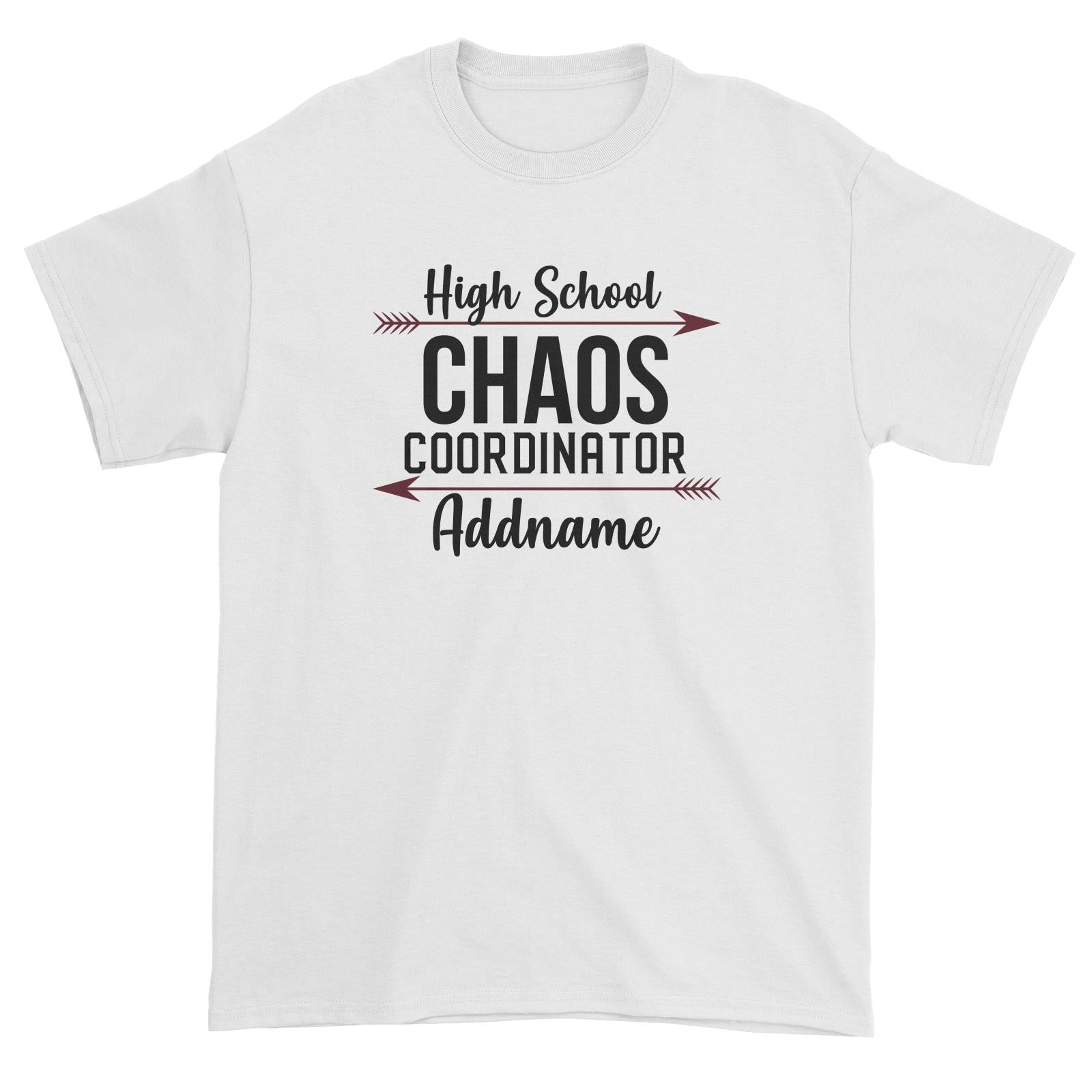 Chaos Coordinator Series High School Unisex T-Shirt