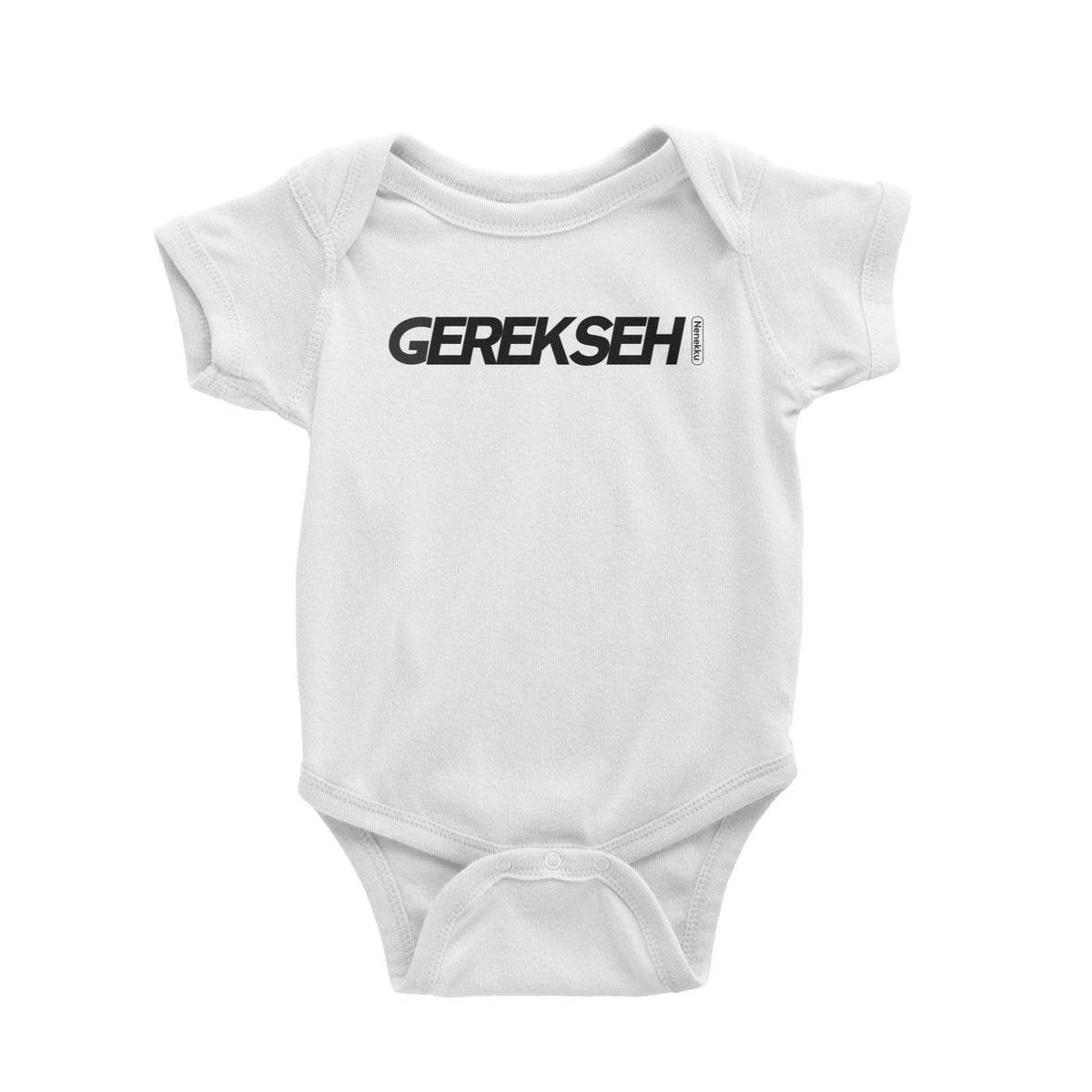 Slang Statement Gerek Seh Baby Romper